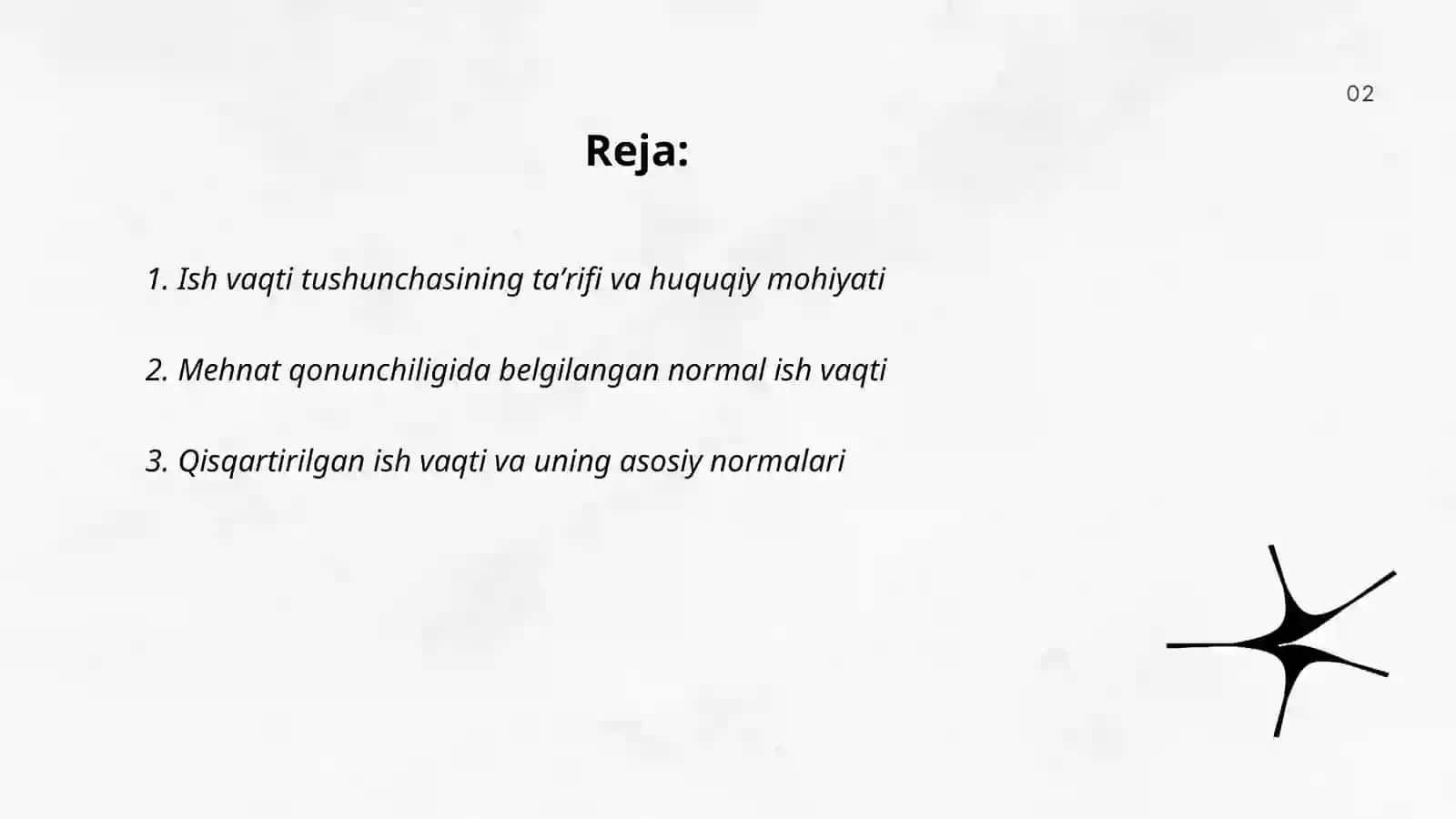 Ish vaqti tushunchasi va uning turlari 2
