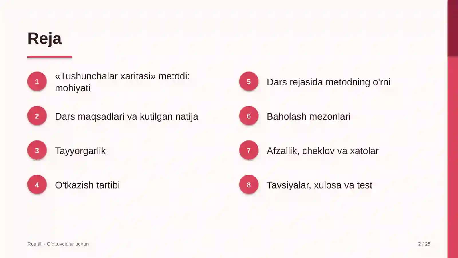 rus tili darslarida tushunchalar xaritasi metodidan foydalanish 7837 2