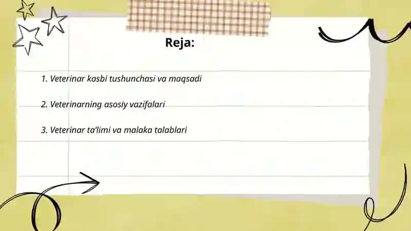 Veterinar kasbi 2