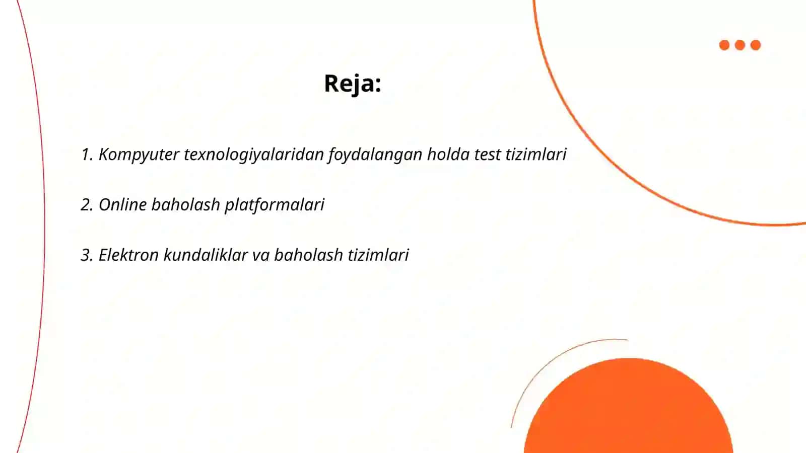 O‘qituvchining kompyuter texnologiyalari asosida o‘quvchilar bilimini nazorat qilish imkoniyatlari 2