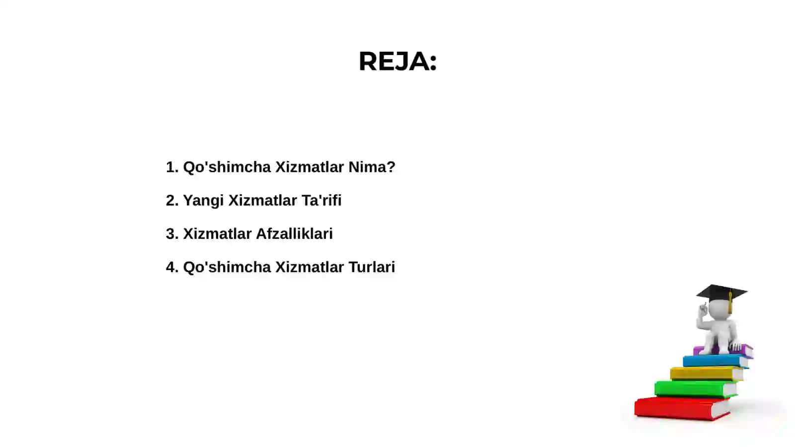 Qo'shimcha xizmatlar 2