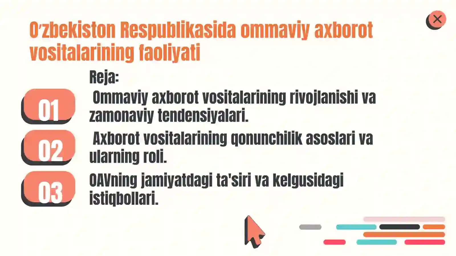 Ommaviy axborot vositalarining rivojlanishi va zamonaviy tendensiyalari 2