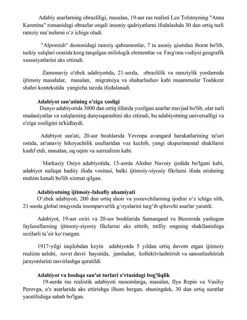 Adabiy san'at turlari 2