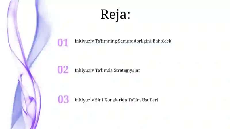 Inklyuziv sinflarda o'qitish metodlari va strategiyalari 2