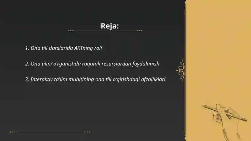 Ona tili oʻqitishda AKTdan foydalanish mazmuni va imkoniyatlari 2