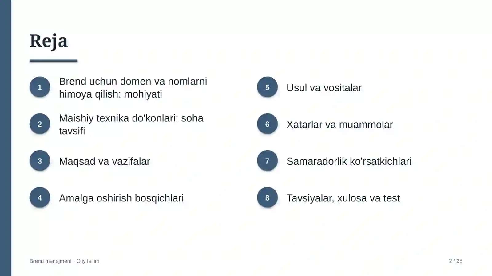 Maishiy texnika do'konlarida brend uchun domen va nomlarni himoya qilish 2