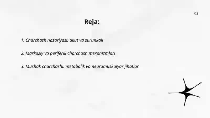 Charchash va tiklanish jarayonlari 2