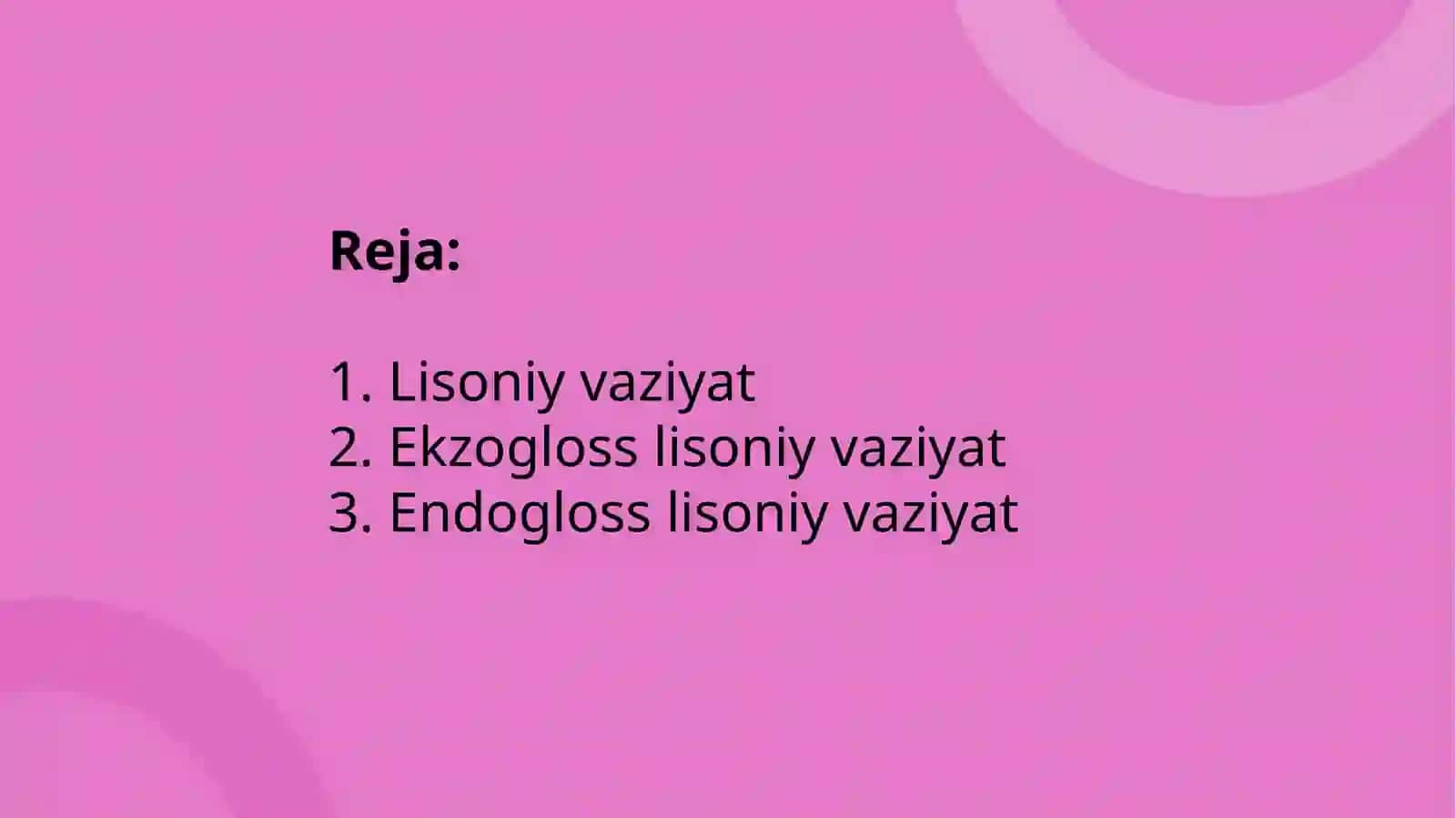 Lisoniy vaziyat 2