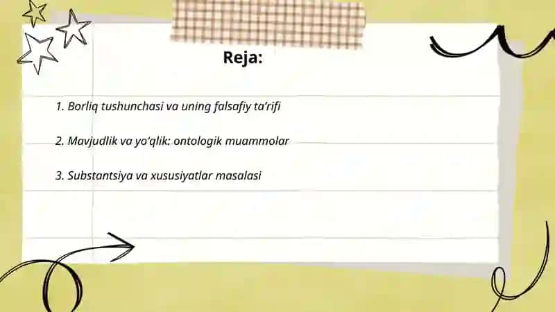 Borliq falsafasi 2