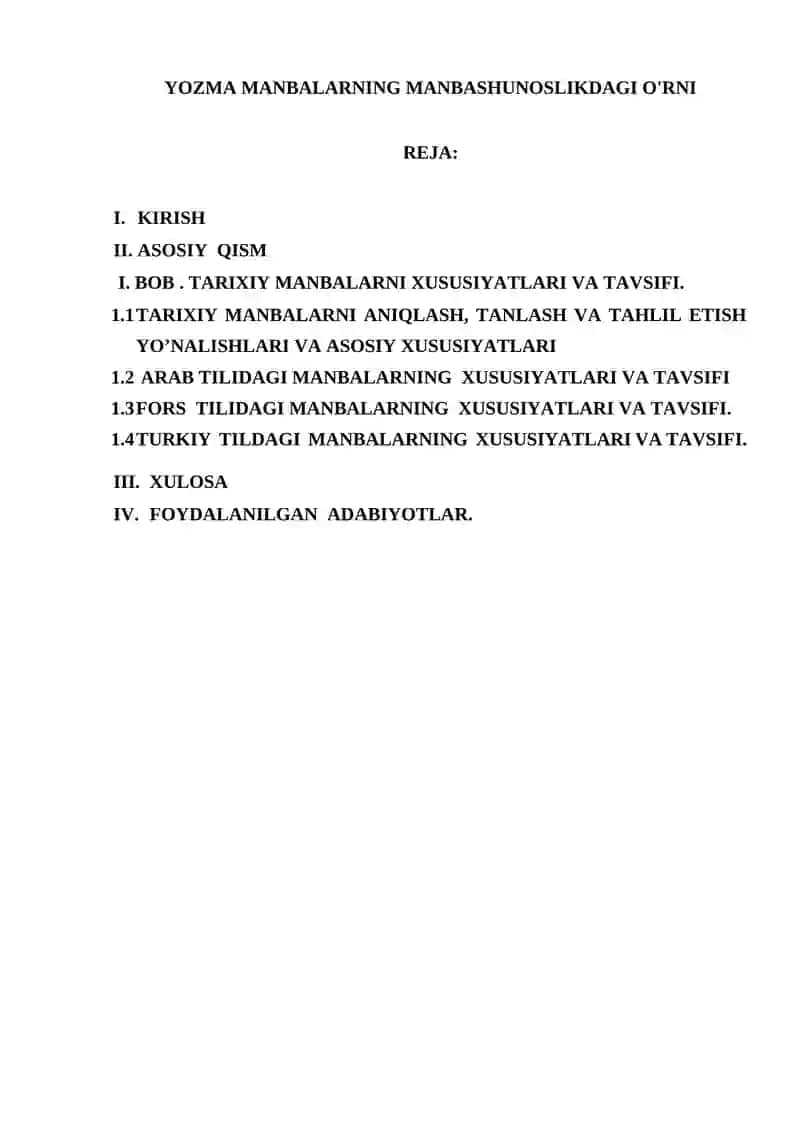TARIX TA'LIM YO’NALISHI 2
