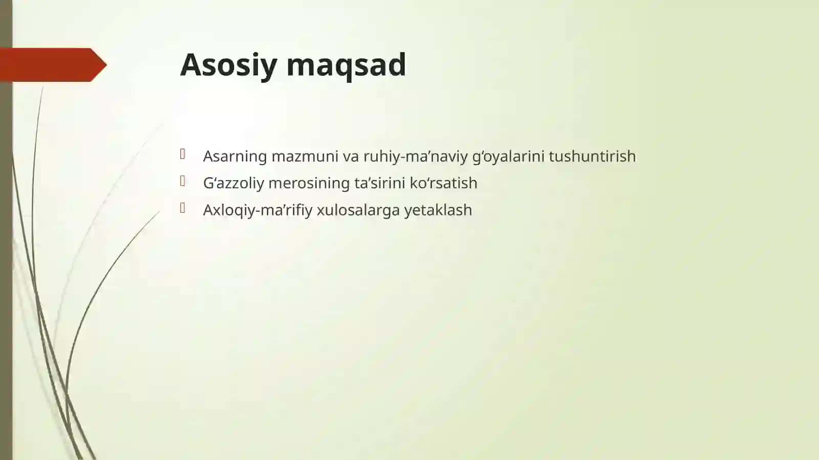 AbuHomid G‘azzoliyva“Mukoshafatulqulub”asari 2