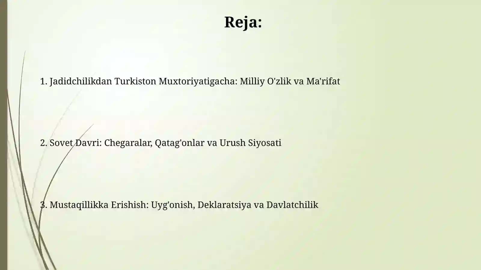 Jadidchilikdan Turkiston Muxtoriyatigacha 2
