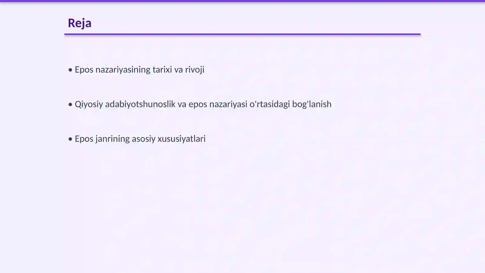 Epos nazariyasi qiyosiy adabiyotshunoslik kontekstida 2