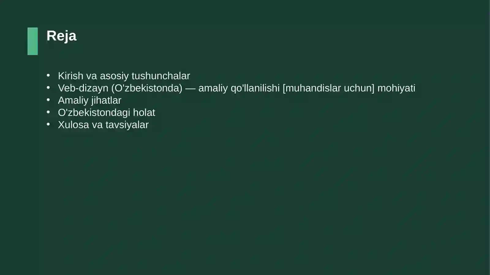 Veb-dizayn (O'zbekistonda) — amaliy qo'llanilishi [muhandislar uchun] 2