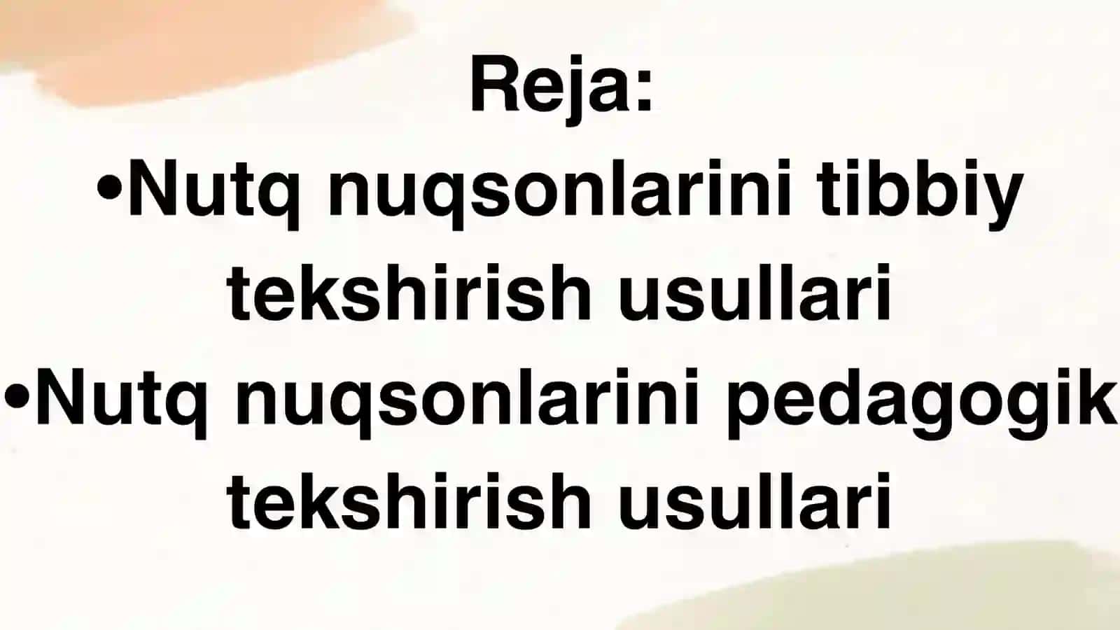 Pedagogik tekshirish usullari 2