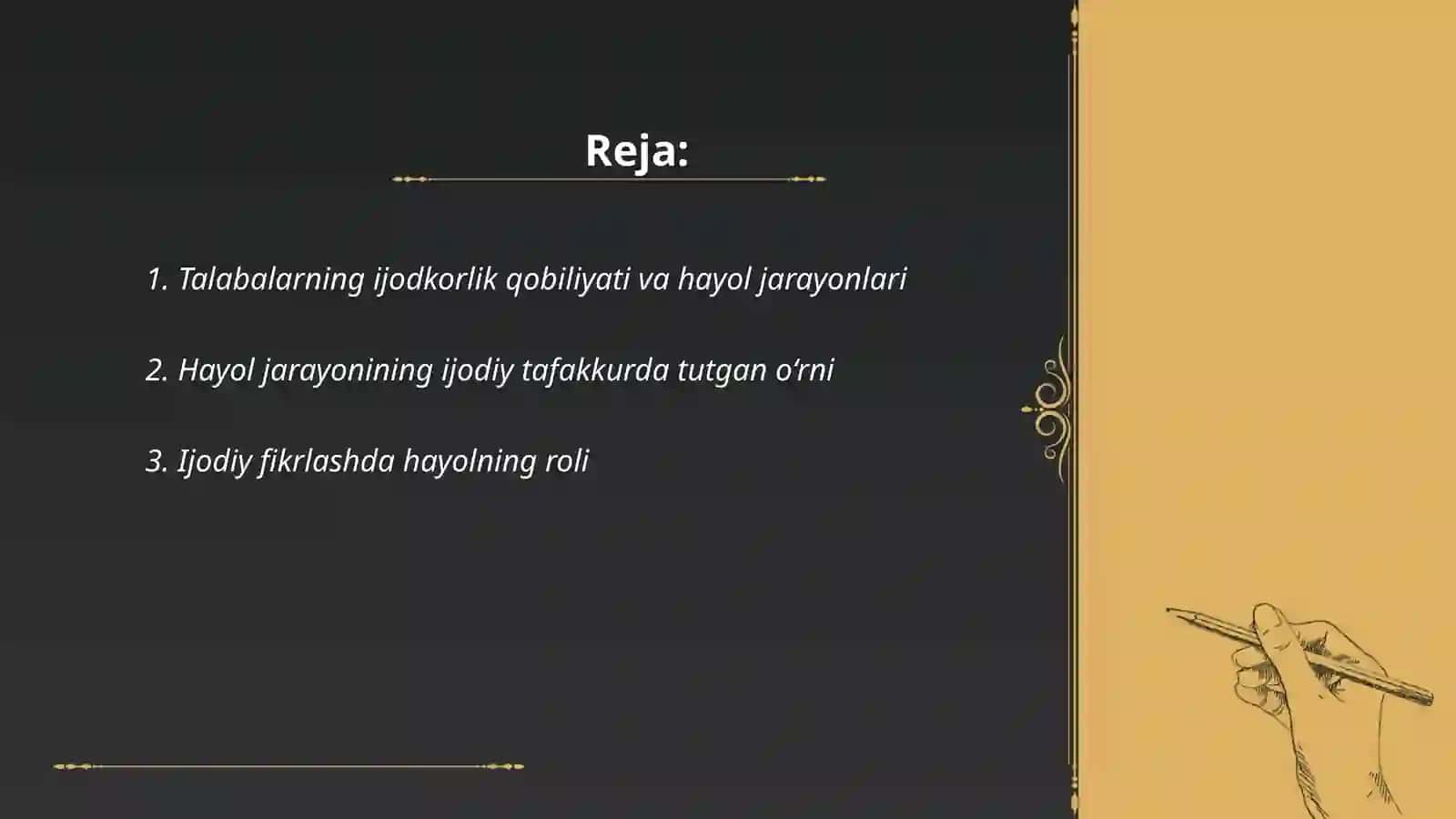 Talabalarning ijodkorlik qobiliyati va hayol jarayonlari 2