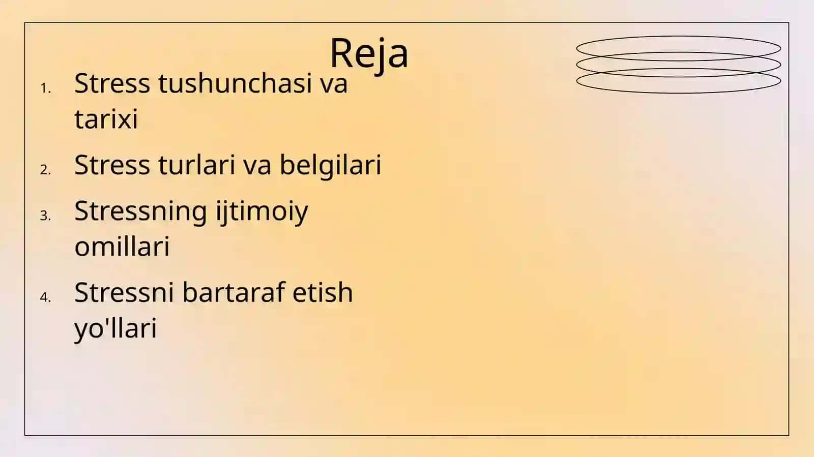 Stress va uning ijtimoiy omillarga bog'liqligi 2