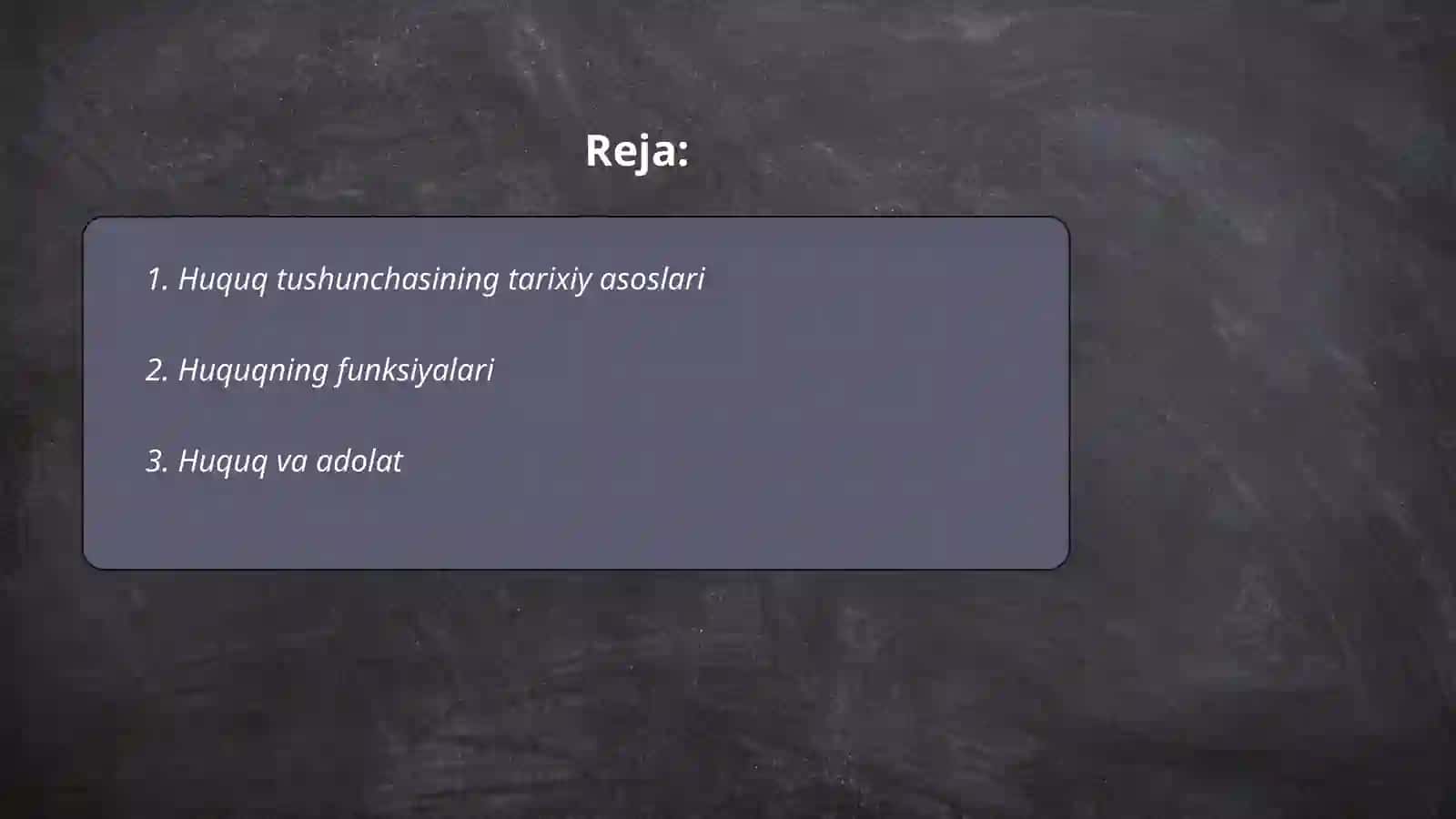 Huquq tushunchasi va mohiyati 2