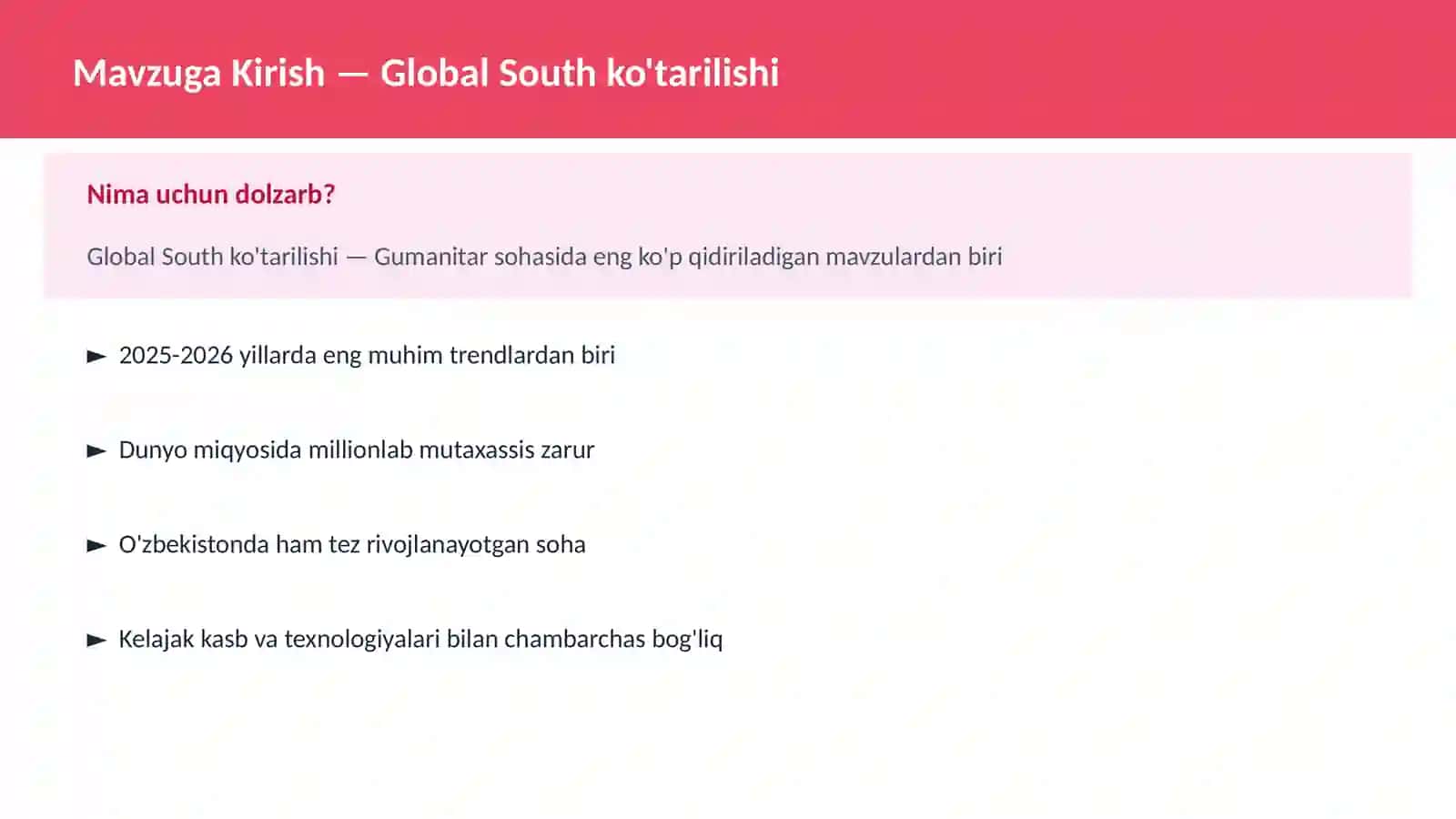 Global South ko'tarilishi 2
