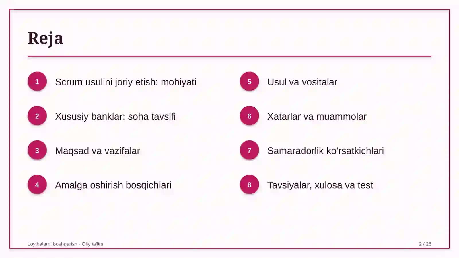 xususiy banklarda scrum usulini joriy etish 3633 2