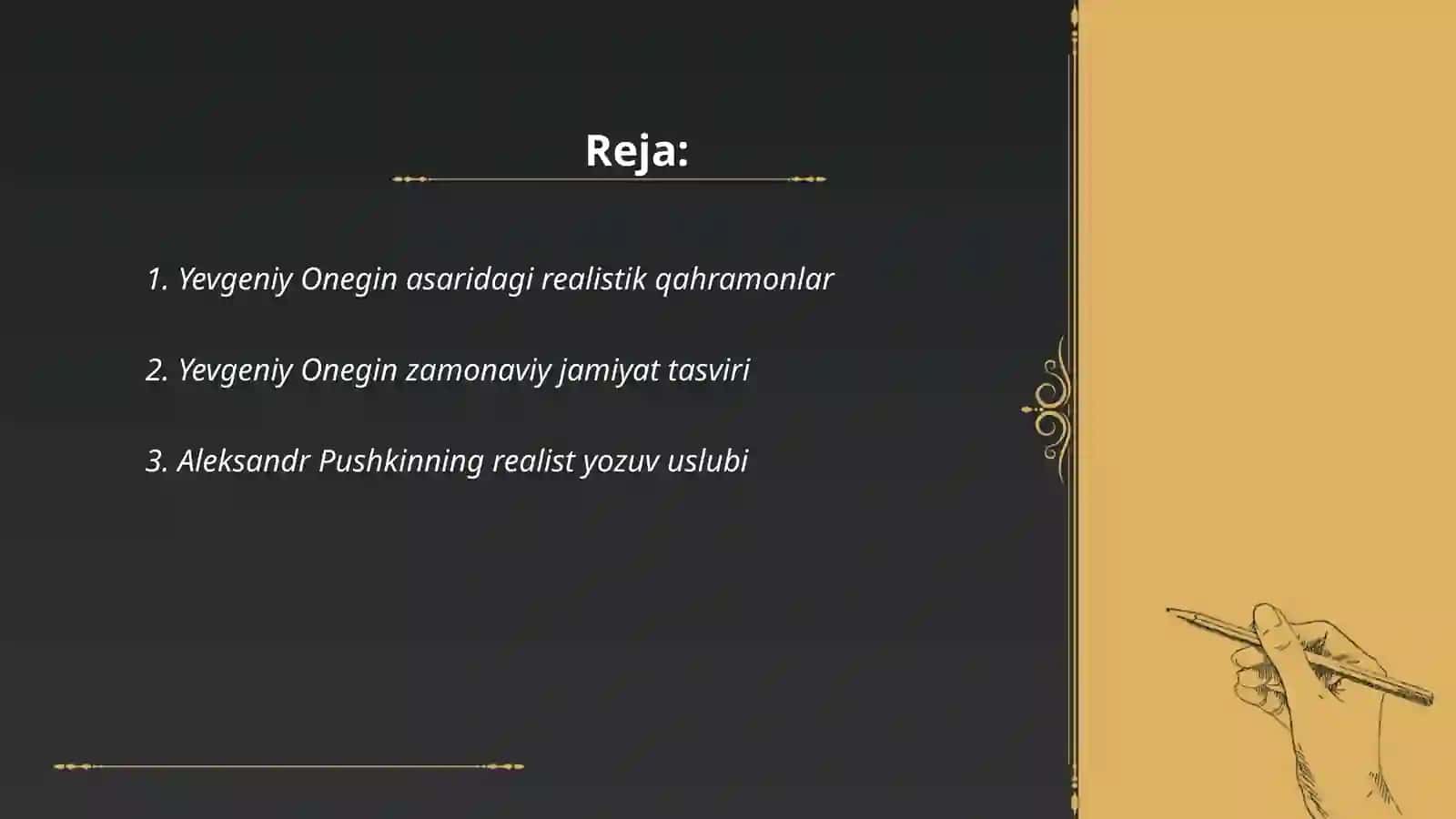 Yevgeniy Onegin sheʼriy romani 2