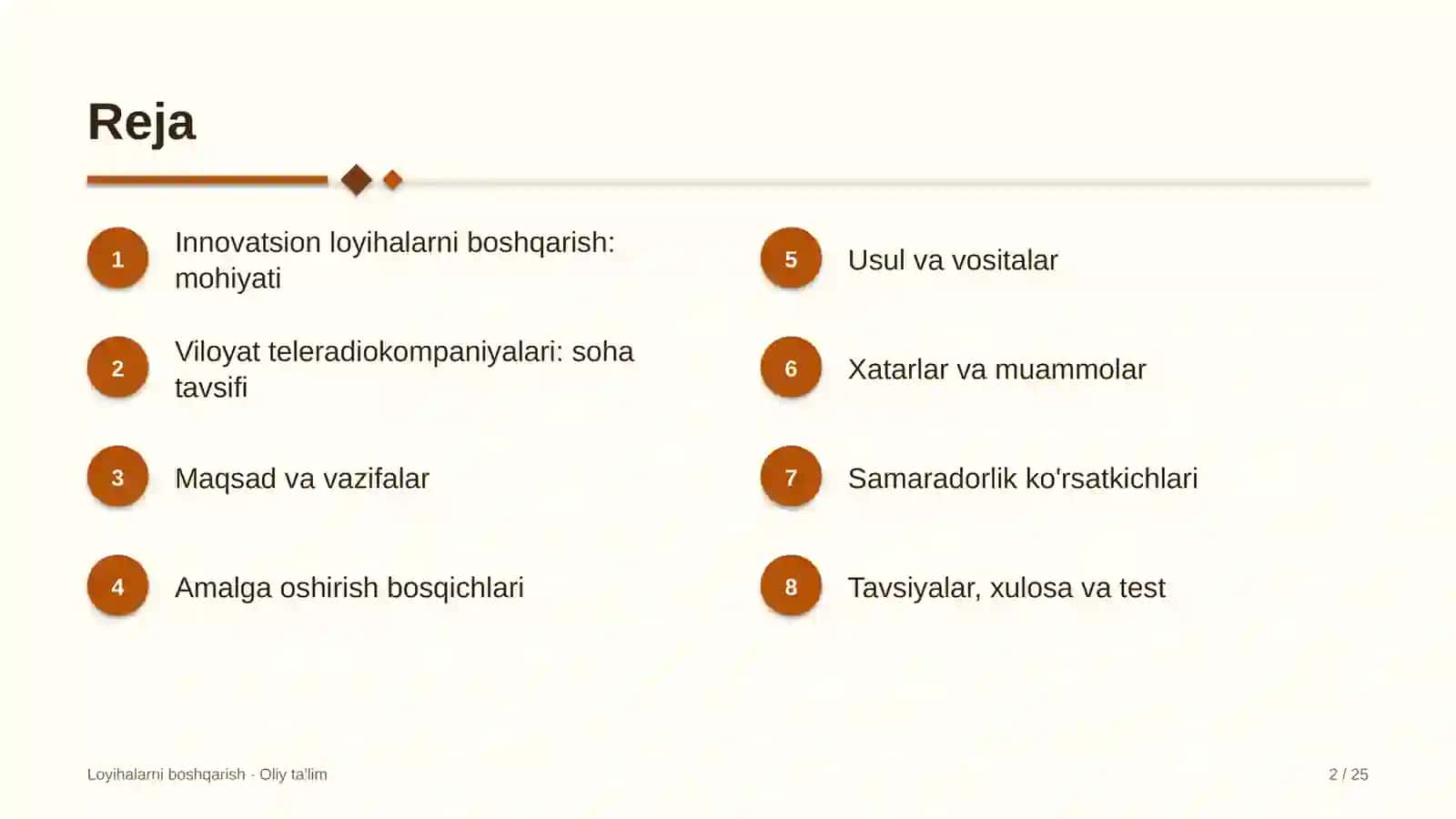 viloyat teleradiokompaniyalarida innovatsion loyihalarni boshqarish 6564 2