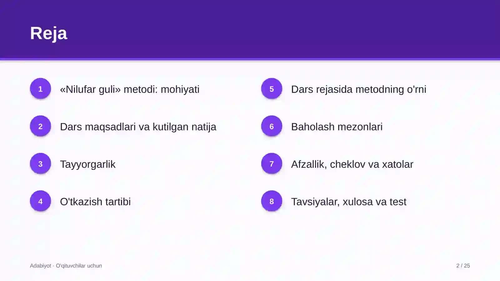 adabiyot darslarida nilufar guli metodidan foydalanish 9705 2