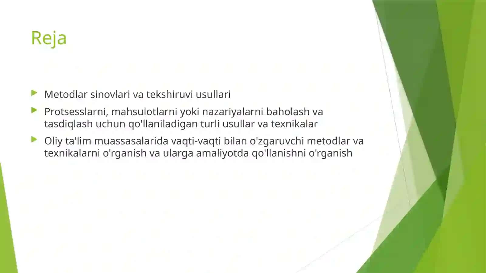 Test metodi 2
