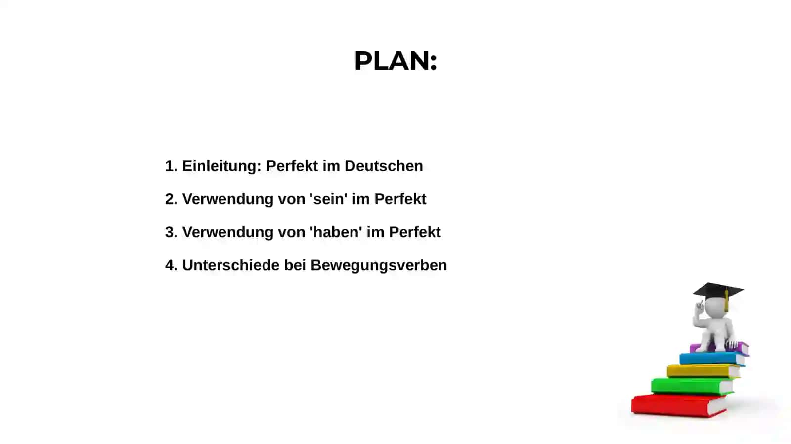 Unterschied zwischen "sein" und "haben" im Perfekt 2