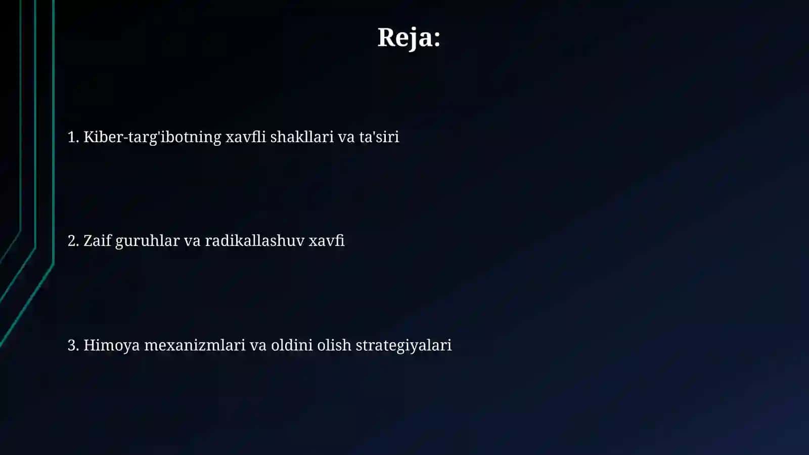 Kiber makonda diniy etiqod targibotiningijtimoiyxavfi 2
