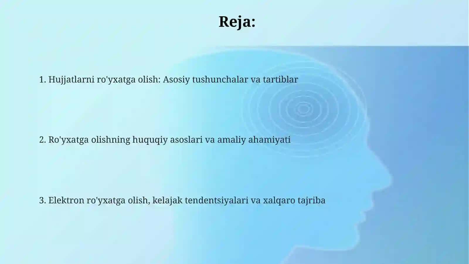 Hujjatlarni ro'yxatga olish 2