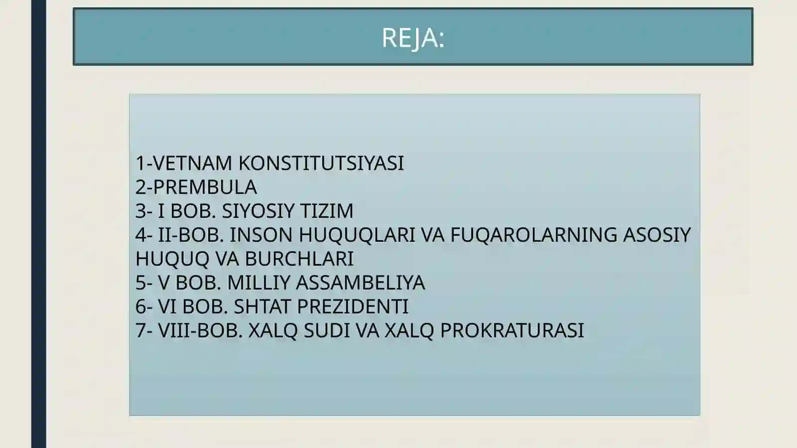 VETNAM KONSTITUTSIYASI 2