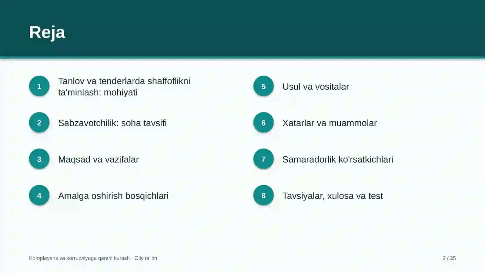 sabzavotchilikda tanlov va tender jarayonlarida shaffoflikni ta'minlash 8875 2