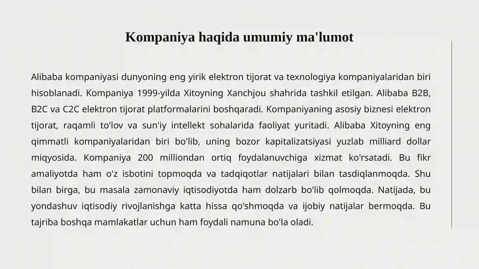 Alibaba kompaniyasi 2