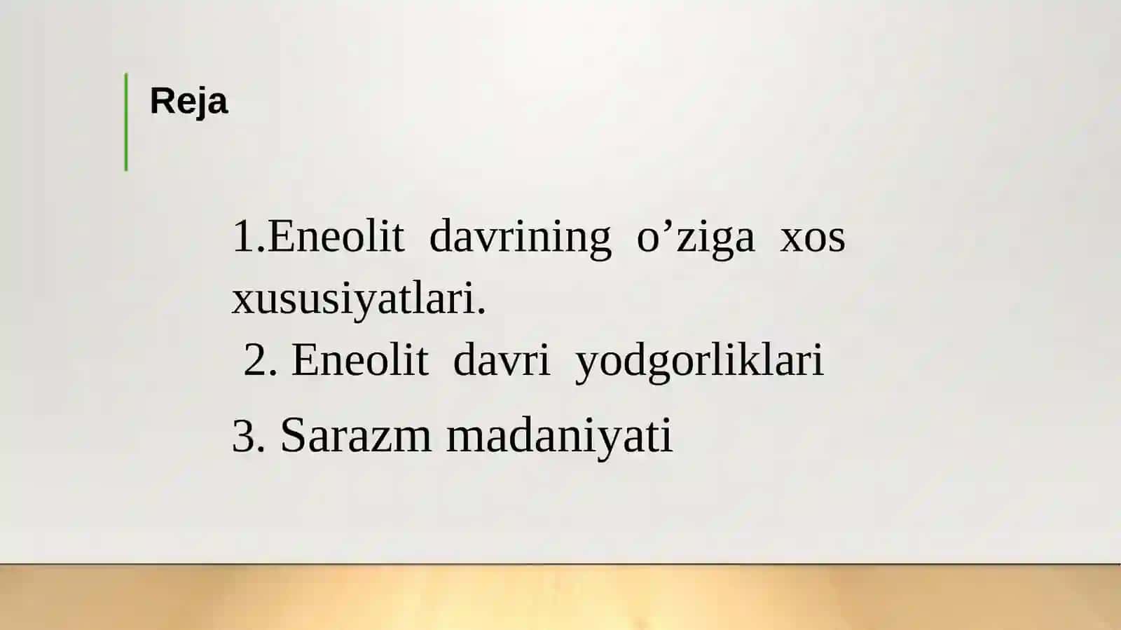 Eneolit davri va uning yodgorliklari 2