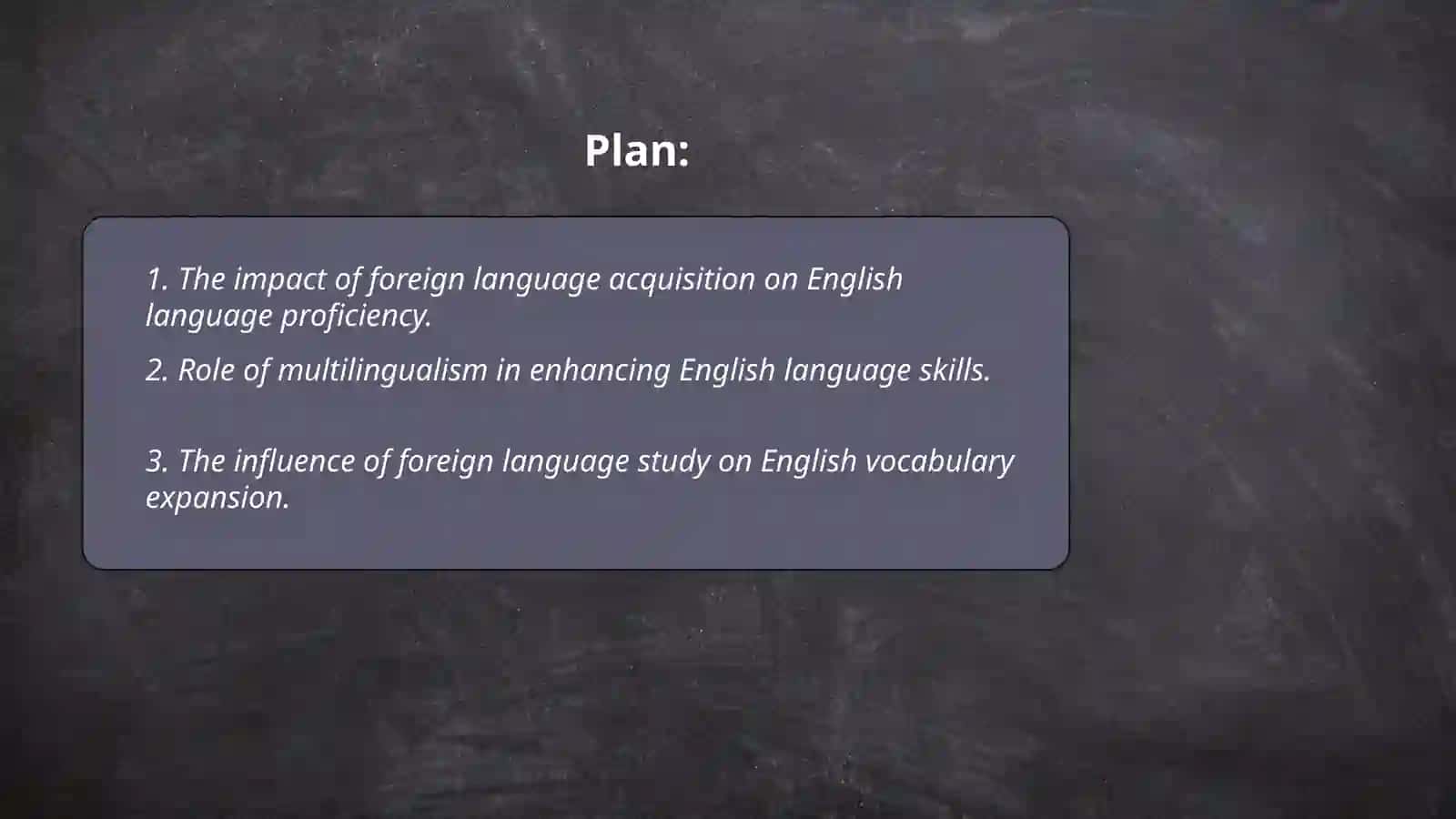 The role of foreign language Shahina Jo’raqulova 2