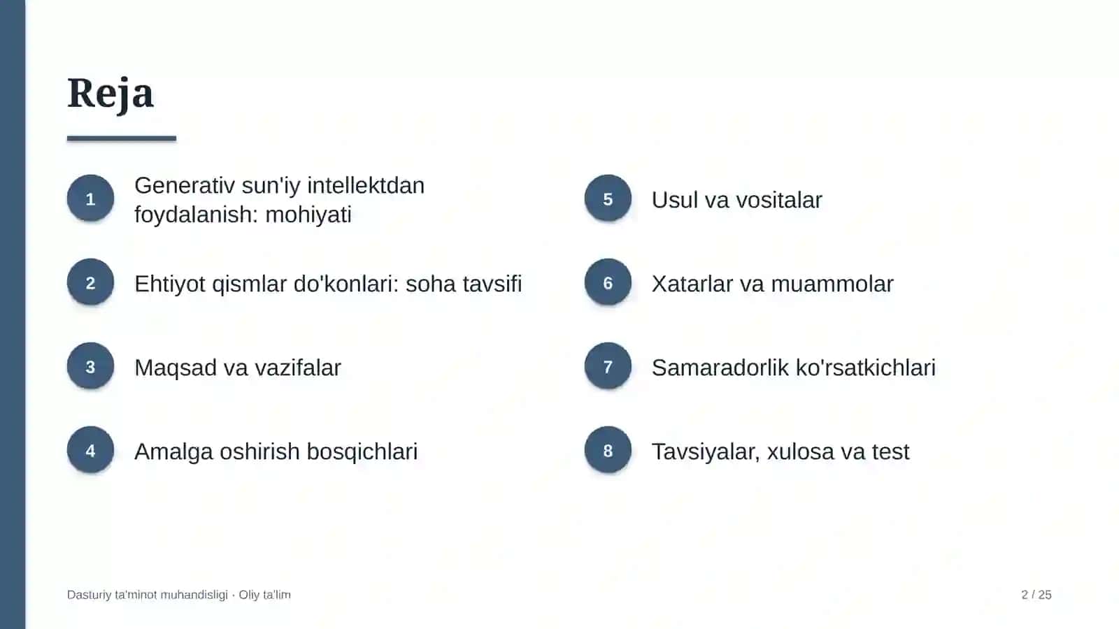 ehtiyot qismlar do'konlarida generativ sun'iy intellektdan foydalanish 8004 2