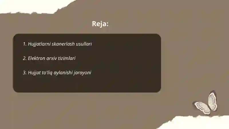 Hujjatlarni skanerlash usullari 2