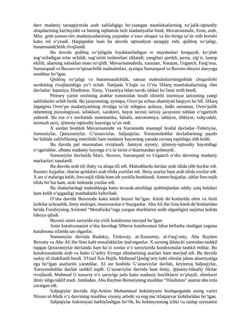SHARQ UYG‘ONISH DAVRIDA PEDAGOGIK FIKRLARNING RIVOJLLANISHI 2