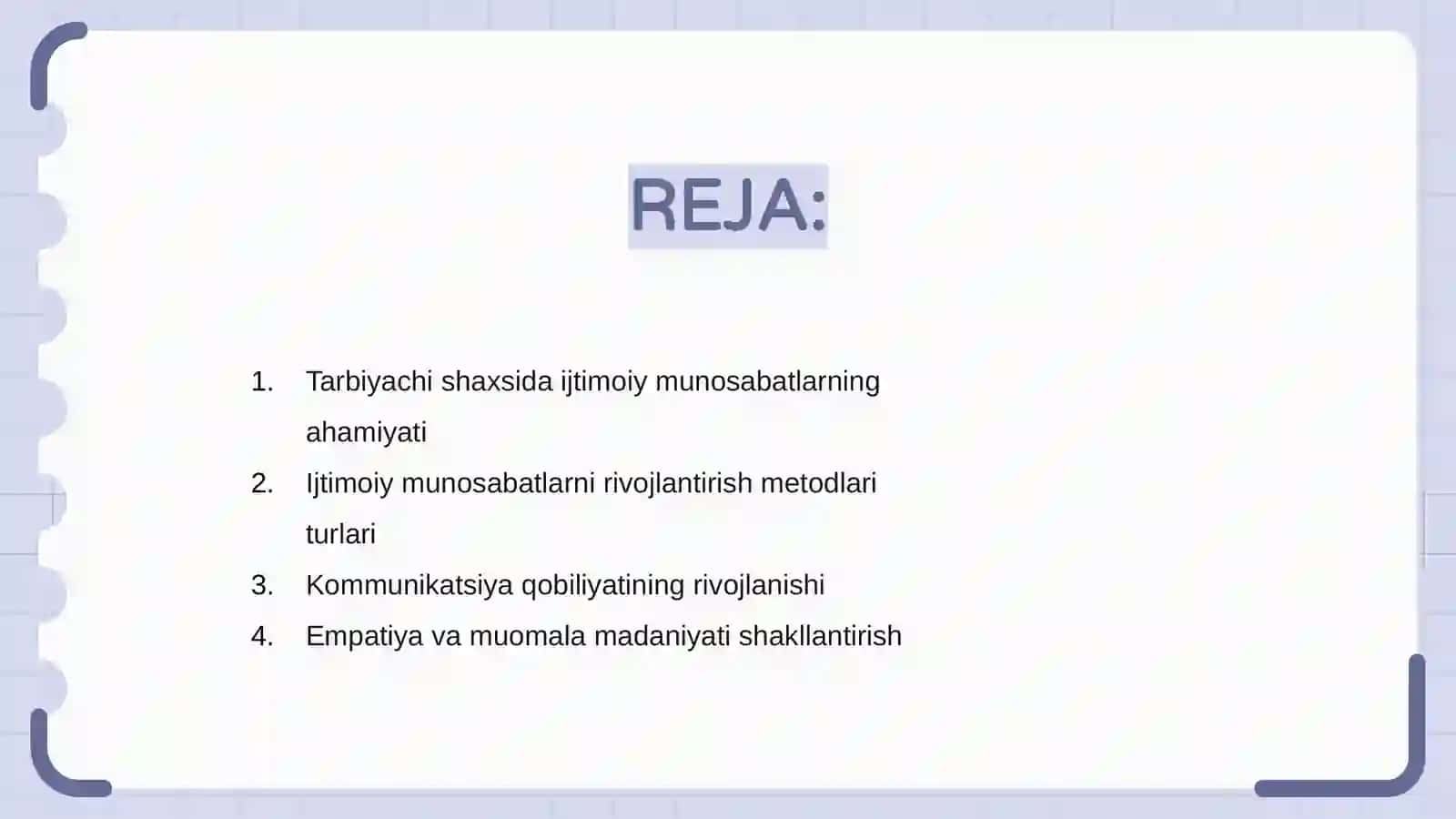 Tarbiyachi shaxsida ijtimoiy munosabatlarni rivojlantirish metodlari 2