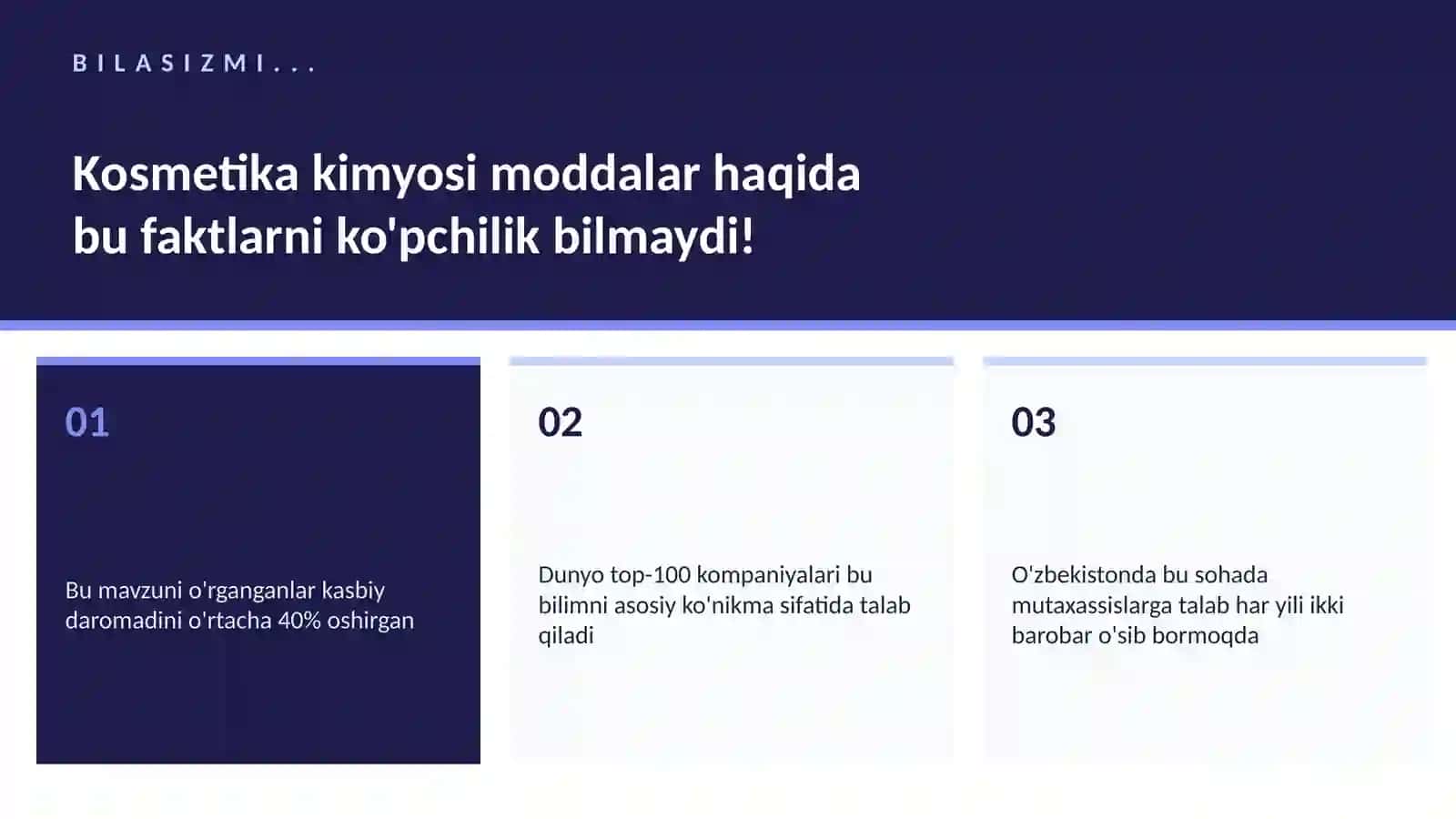 KIMYO — UY VAZIFALARI 2