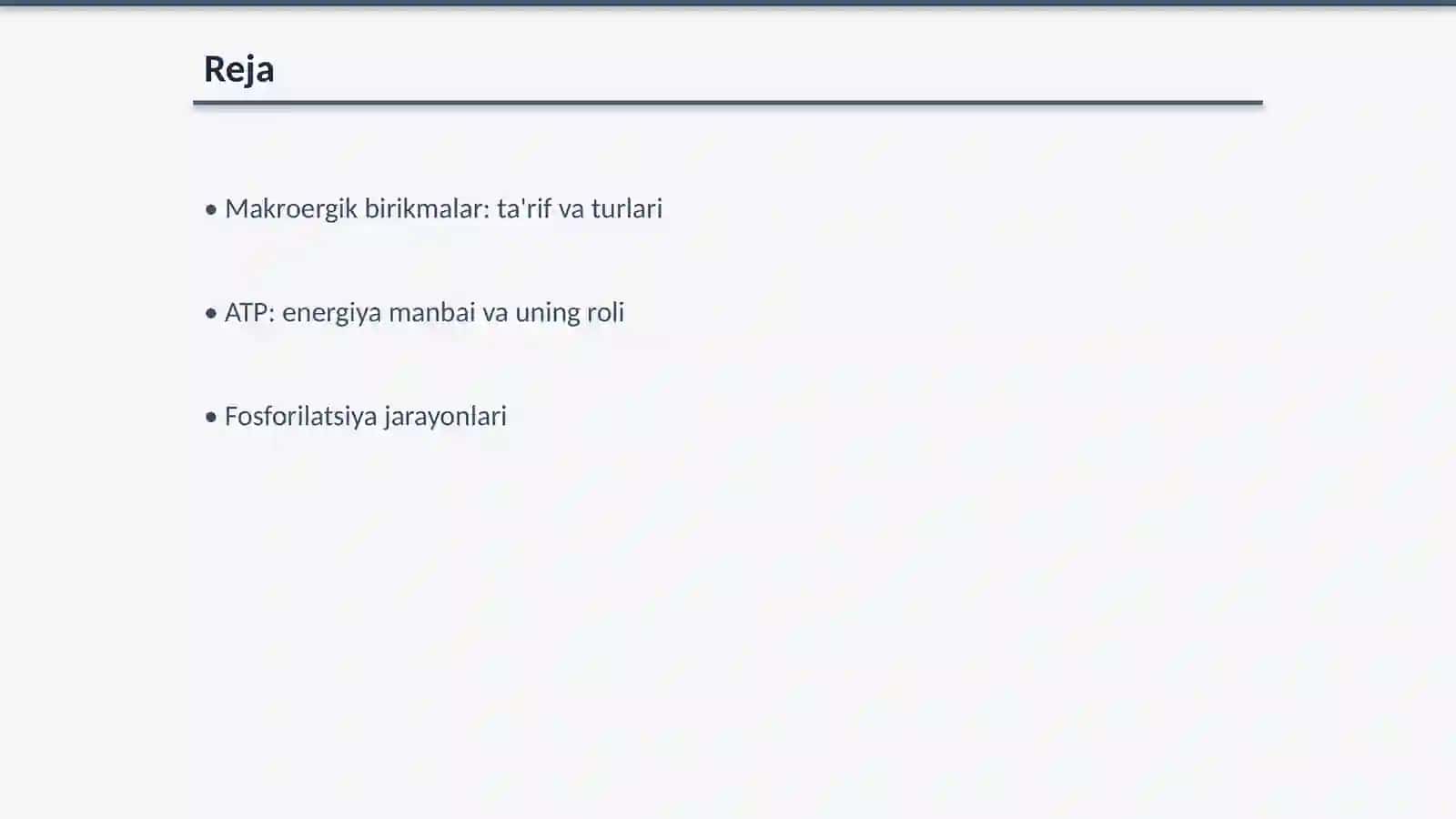 Makroergik birikmalar va ularning metabolizmdagi roli 2