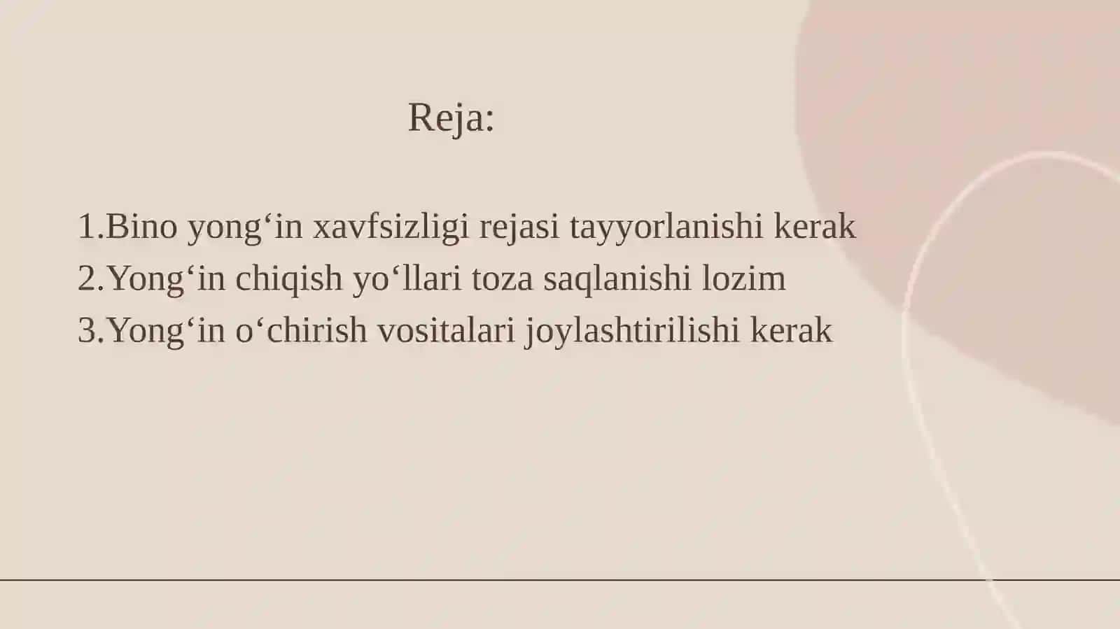 Bino, inshoot va xonalarga qo‘yiladigan yong‘in xavfsizligi talablari 2