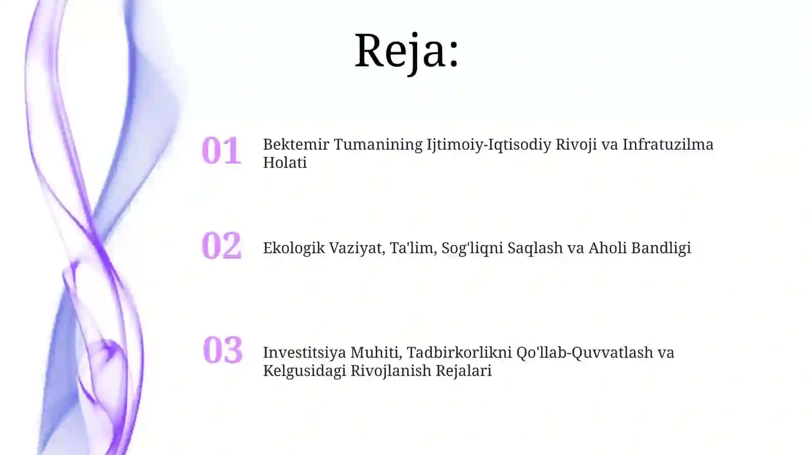 Bektemir tumani meliorativ holati 2