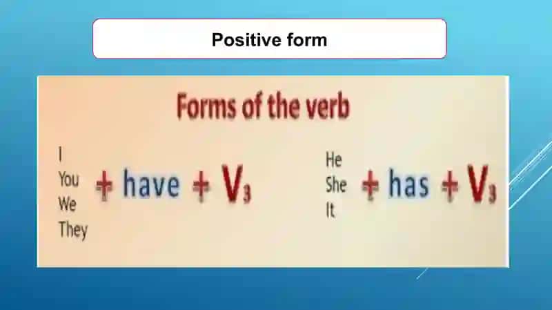 PRESENT PERFECT 2