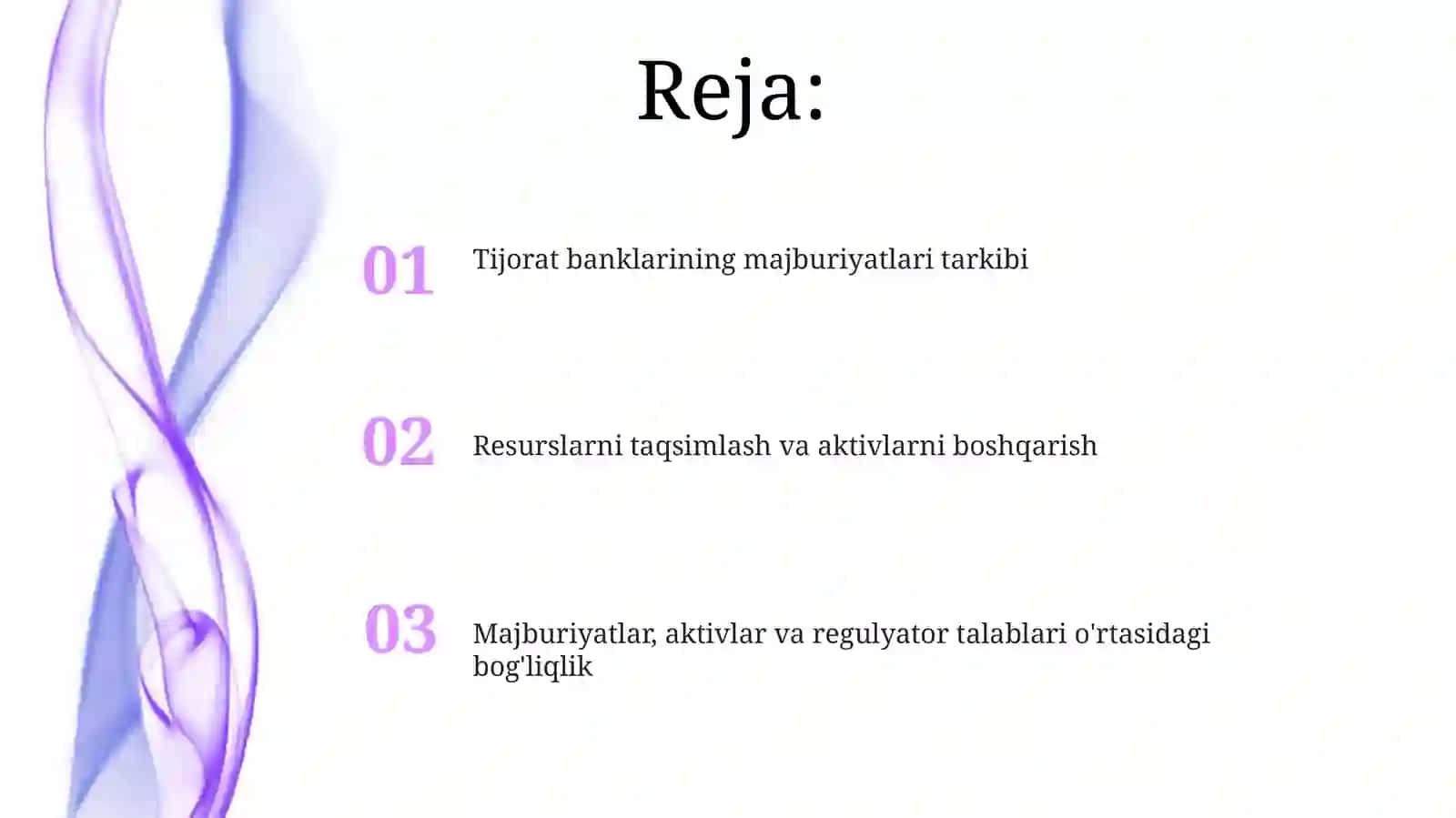 Tijorat banklarining passiv operatsiyalari 2