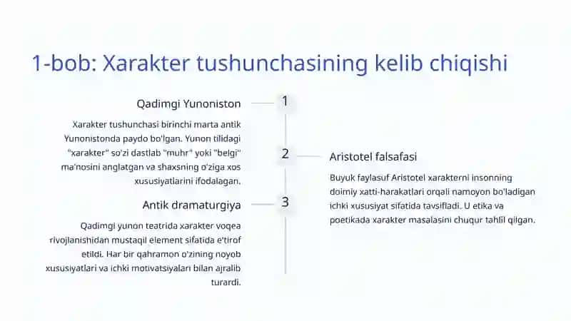 Xarakter va Uning Tuzilishi 2