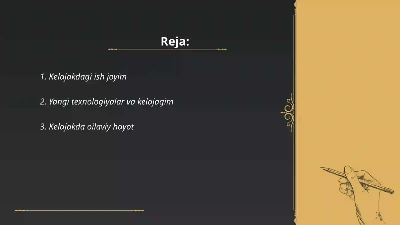 Kelajakdagi Ish Joyim 2