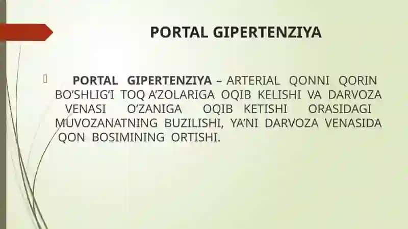JIGARDAN TASHQARI PORTAL GIPERTENZIYA 2