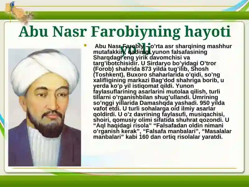 Abu Nasr Farobiyning va G'azzoliyning Falsafa Ilmiga oid qarashlari 2